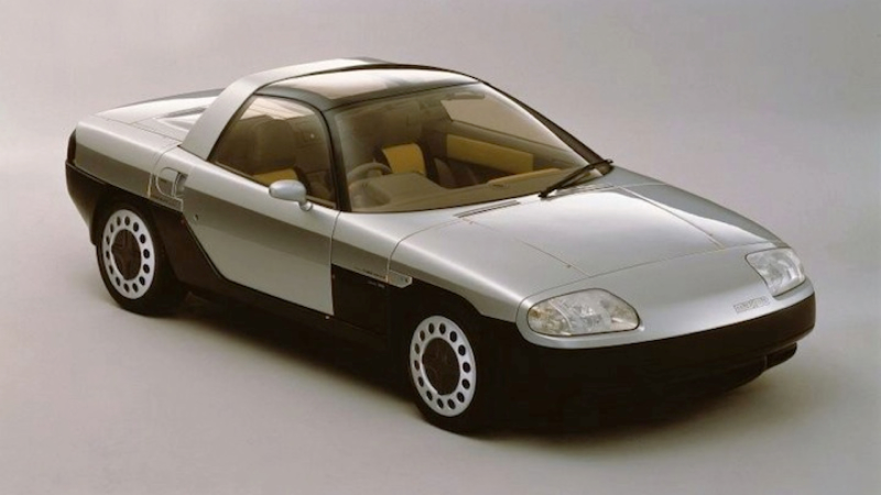 Illustration for article titled The Mazda MX-04 Concept Would Have Been A Very Strange Miata